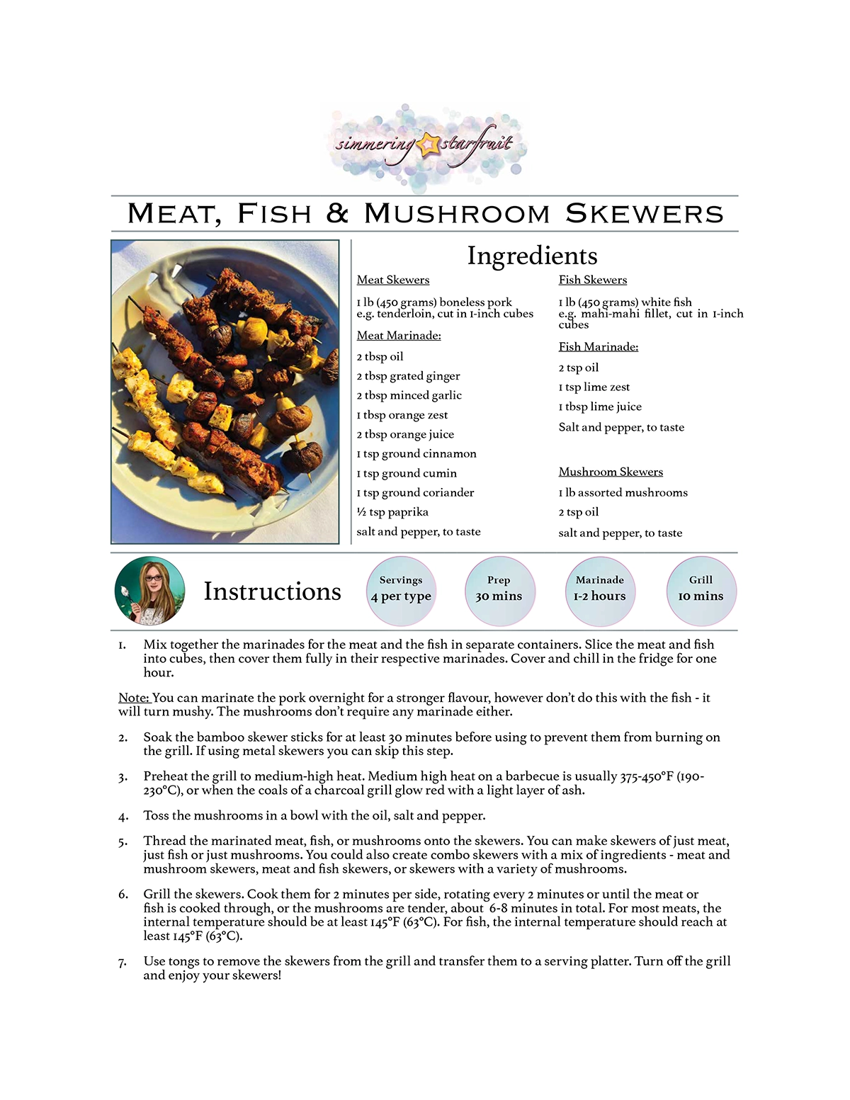 meat-fish-mushroom-skewers-printable-recipe